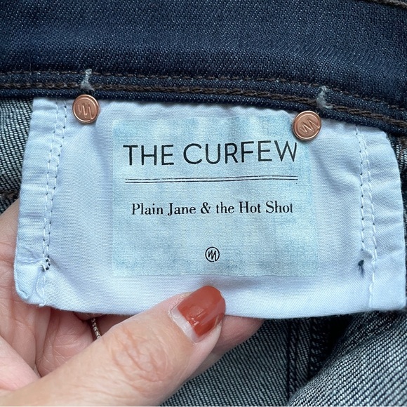 Mother Dark Wash The Curfew Flare Jeans - 26" 🇺🇸 - Picture 6 of 11